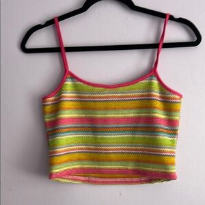 SHEIN multicolored striped tank top